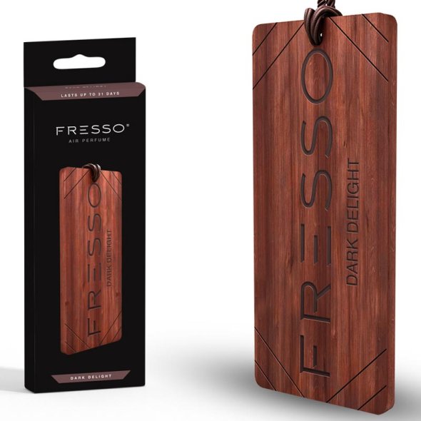 Závěsná vůně ve dřevě - FRESSO Dark Delight Hanger