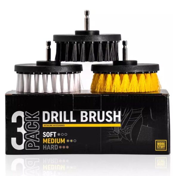 Work Stuff Drill Brush 3-pack