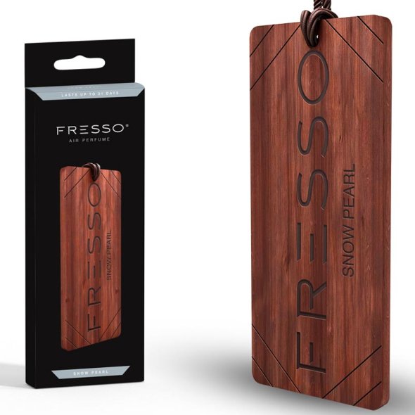 Závěsná vůně ve dřevě - FRESSO Snow Pearl Hanger